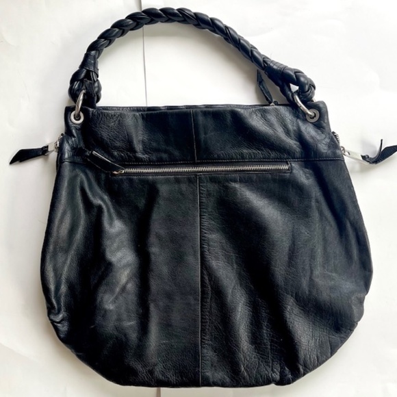 Fenn Wright Madison Black Leather hobo Shoulder Bag - Picture 3 of 7